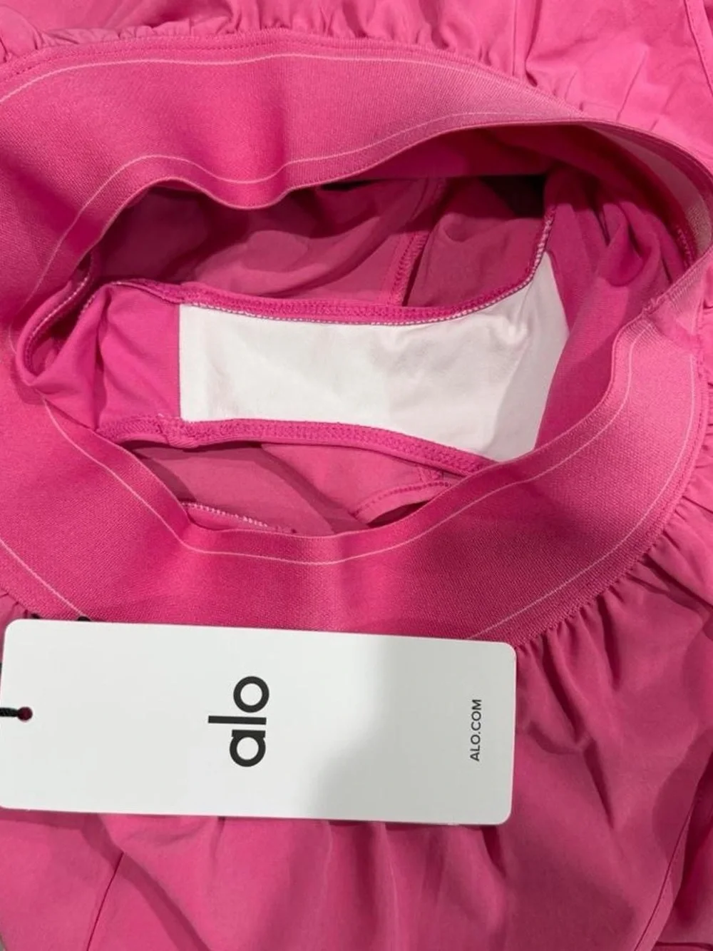 ALO Yoga Women’s Paradise Pink Match Point Short  — Size S